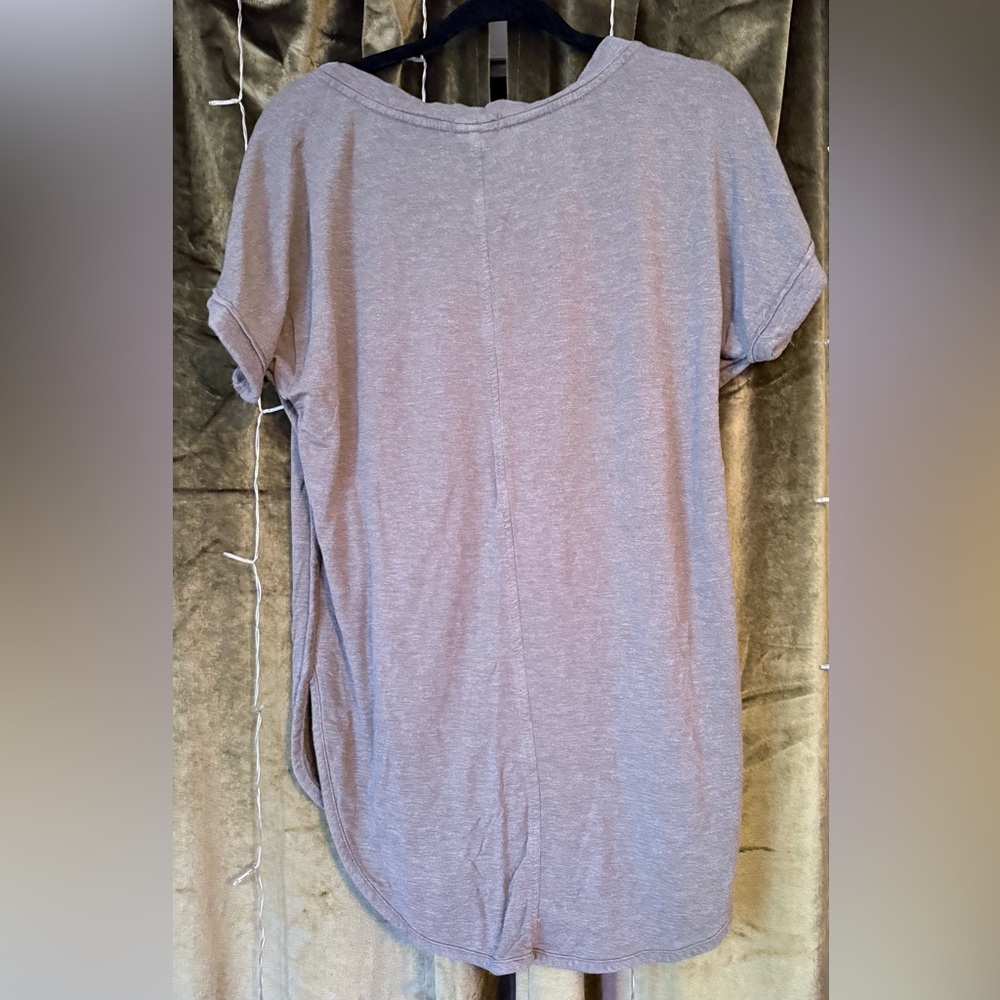 Matty M - Women’s Casual Short-Sleeve Tunic Top - Green - Small or Medium